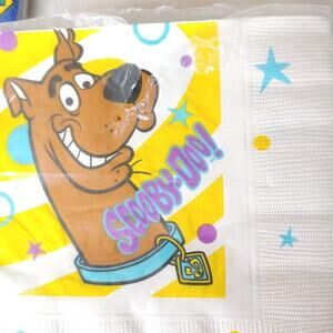 Decoupage Paper Napkins Scooby Doo Happy Birthday USA Vintage Cartoon Network